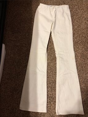 We The Free White Flare Jeans